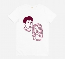 T-shirt adulte - 2 portraits