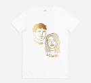 T-shirt adulte - 2 portraits