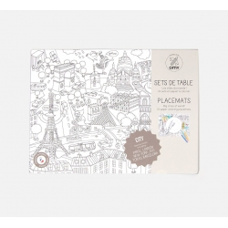 City map - Paper placemats