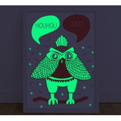 Owl - Poster phospho