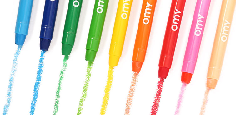 Crayons gel