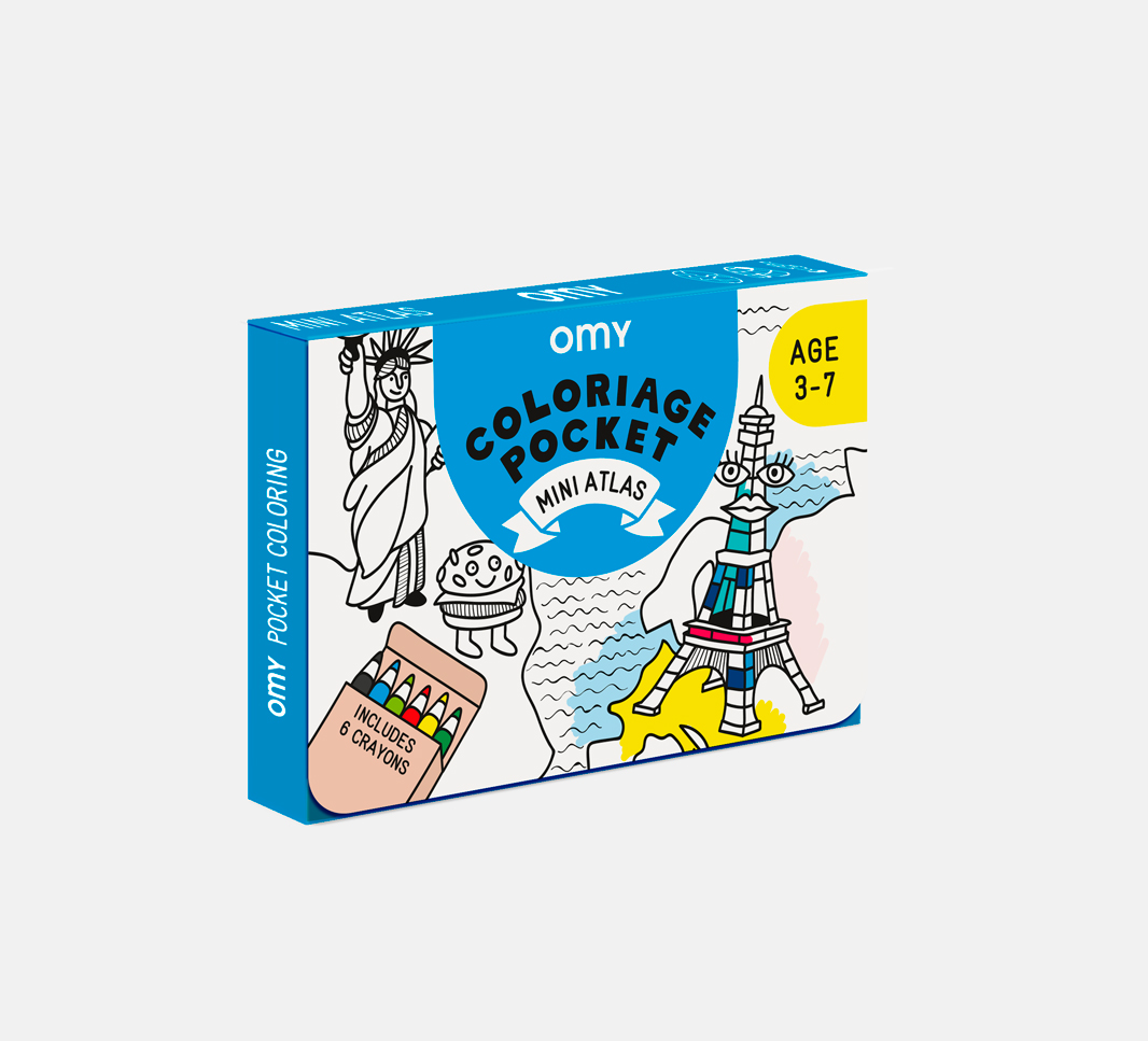 Coloriage pocket mini atlas